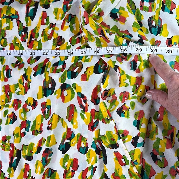 Caramela Whitley Multicolor Abstract Print Oversized Top Size Medium NWT - Picture 11 of 12